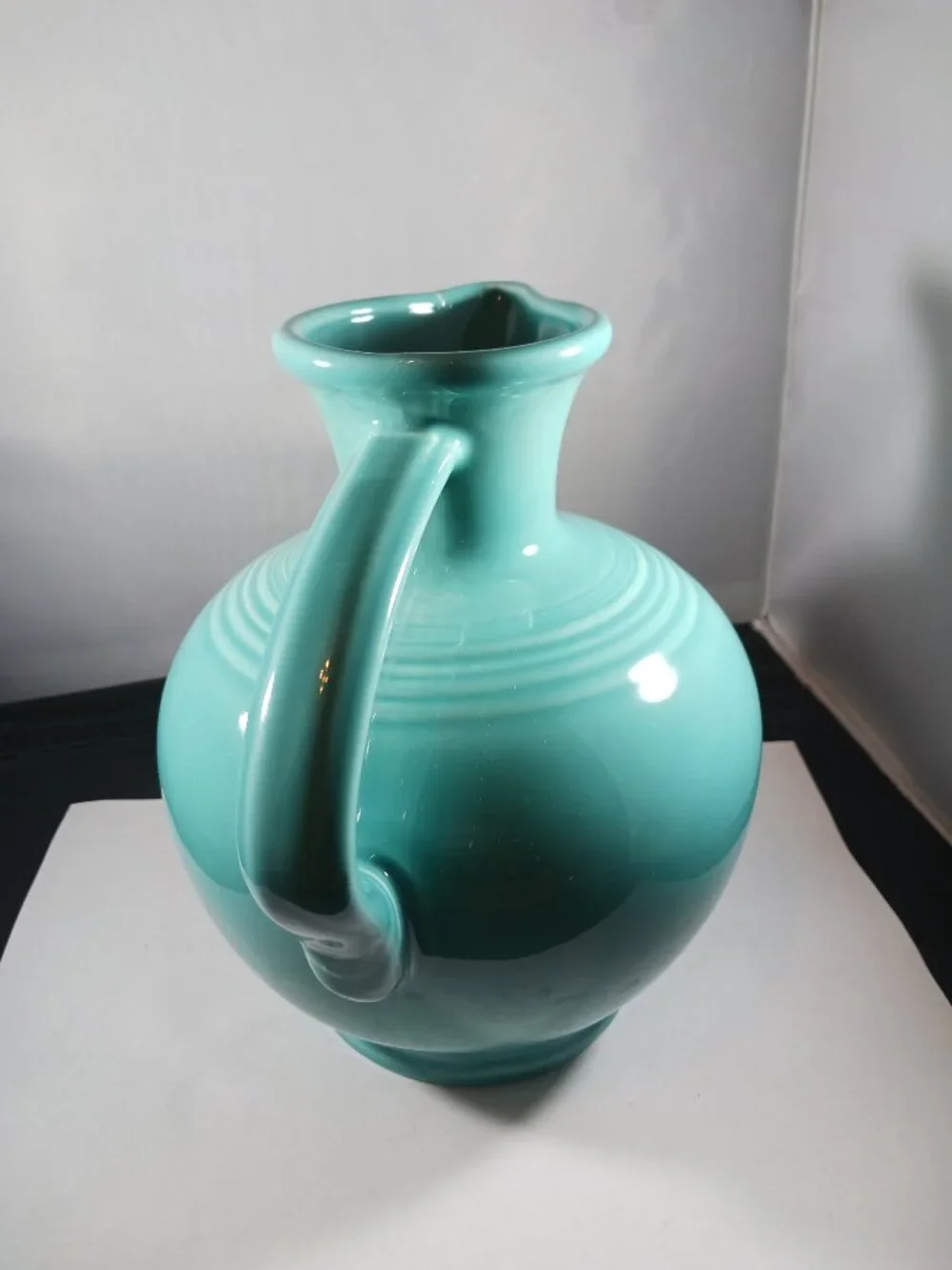 Vintage Fiesta Ware Blue Large Carafe